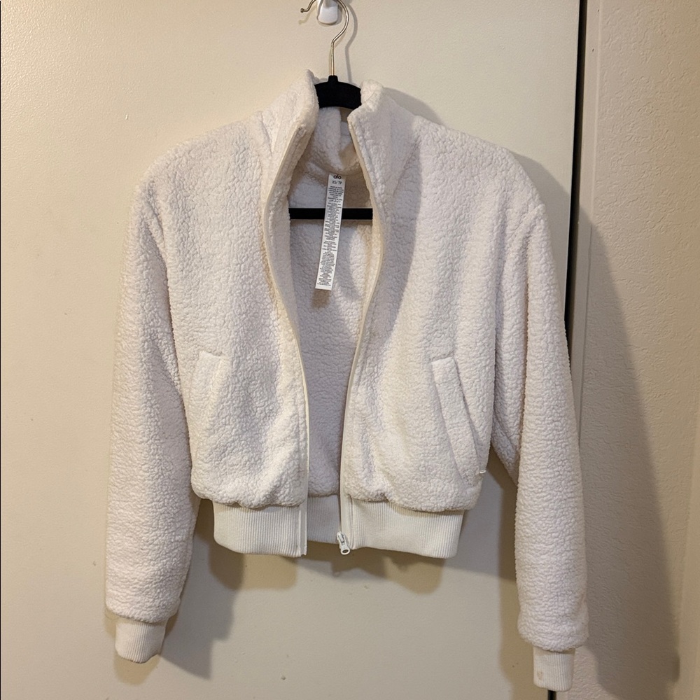 All Cream Sherpa Jacket